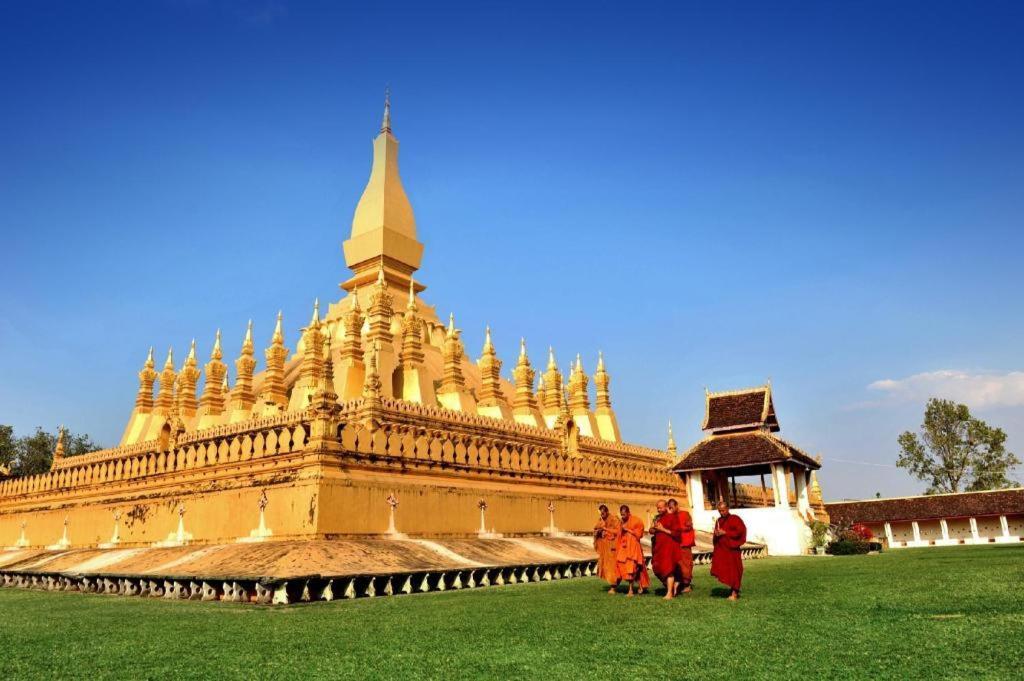 Angkham Hotel В'єнтьян Екстер'єр фото