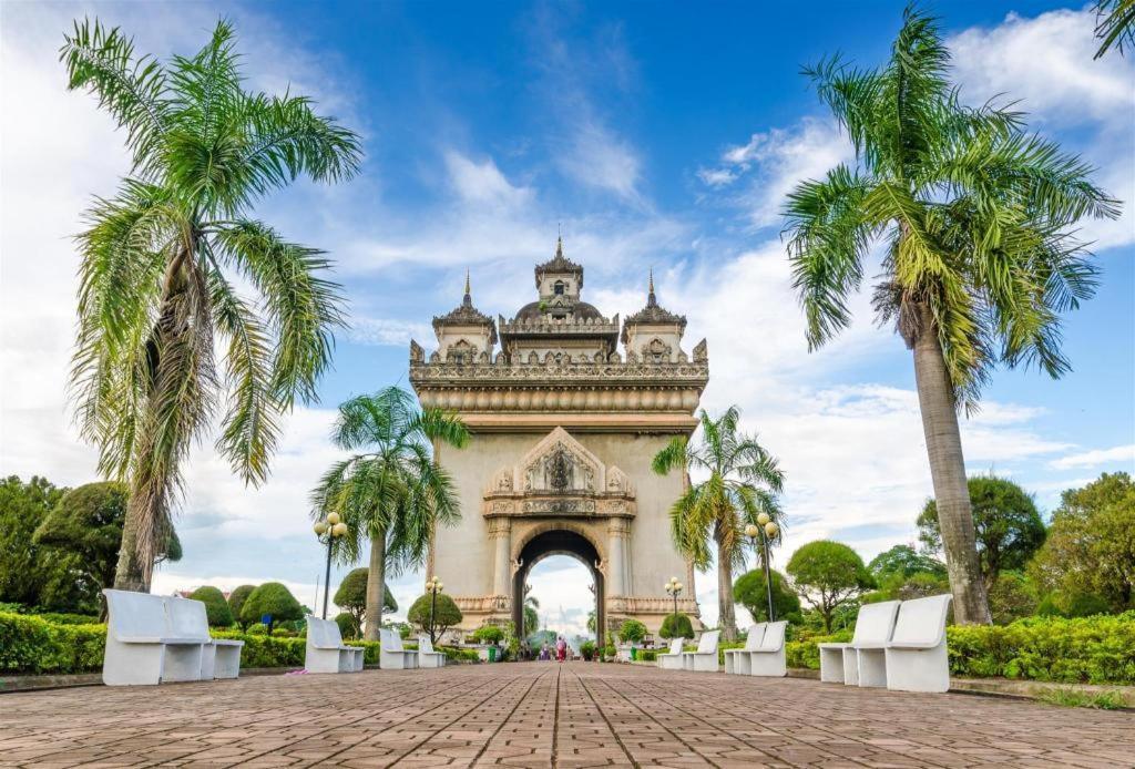 Angkham Hotel В'єнтьян Екстер'єр фото